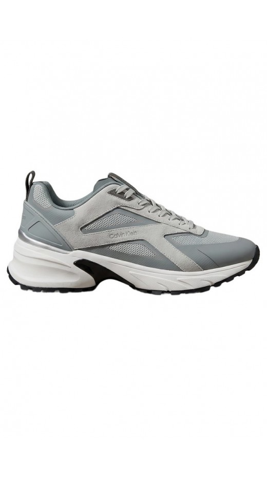 CALVIN KLEIN HIKE RUNNER CK STRIPE MIX NY-SU ΠΑΠΟΥΤΣΙ ΑΝΔΡΙΚΟ GREY