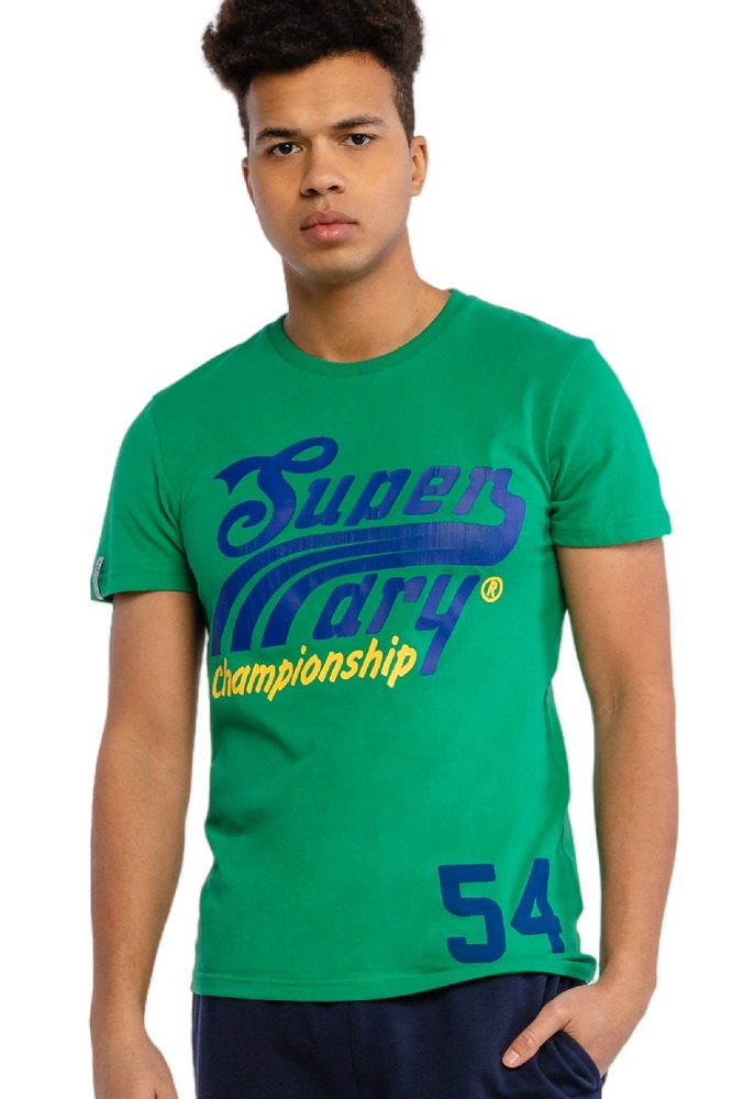 T-SHIRT COLLEGIATE GRAPHIC STANDARD WEIGHT ΑΝΔΡΙΚΟ SUPERDRY GREEN