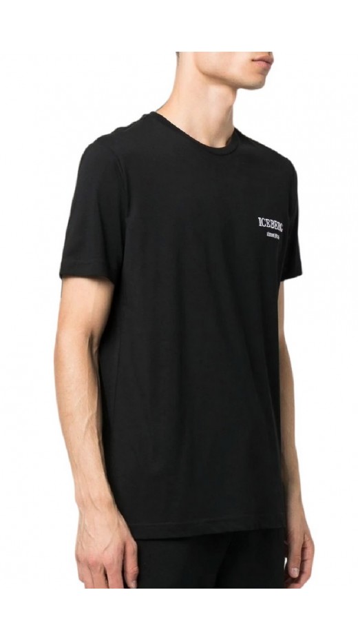 ICEBERG JERSEY T-SHIRT ΑΝΔΡΙΚΟ BLACK