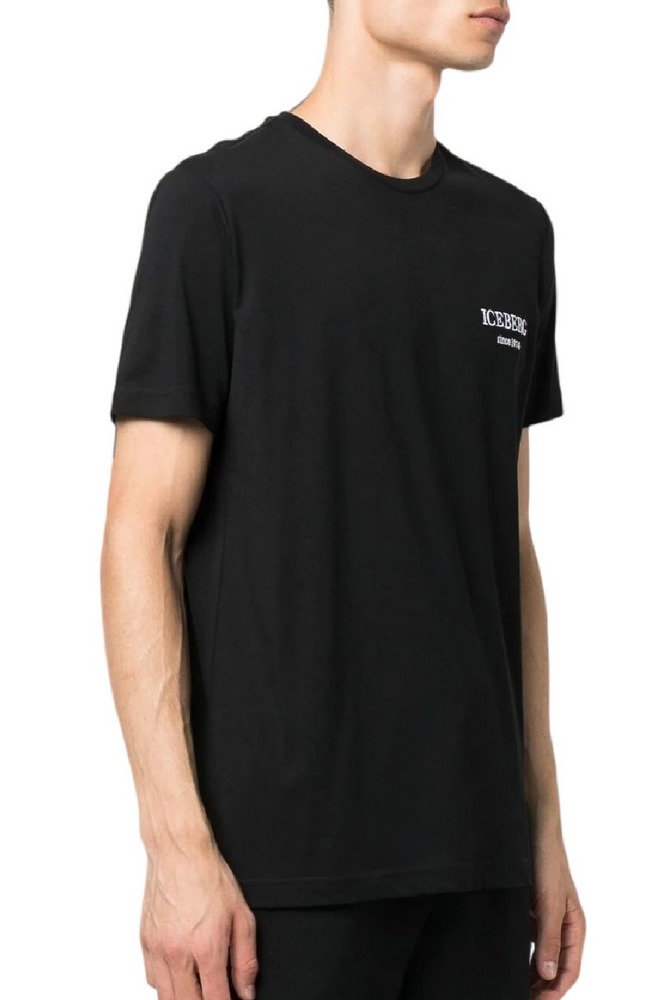 ICEBERG JERSEY T-SHIRT ΑΝΔΡΙΚΟ BLACK