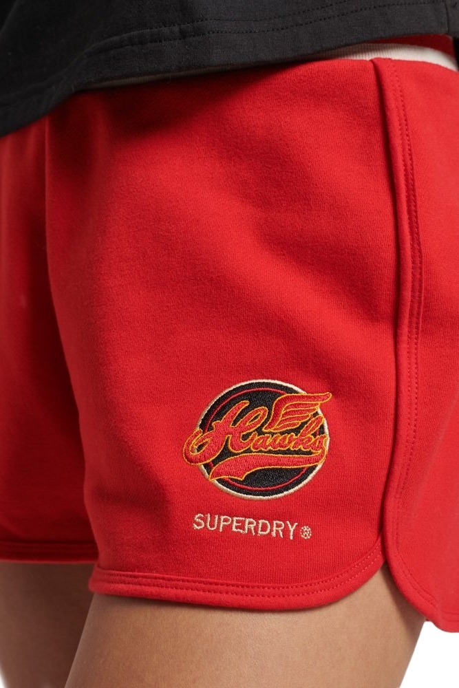 ΣΟΡΤΣ OVIN VINTAGE COLLEGIATE ΓΥΝΑΙΚΕΙΟ SUPERDRY RED