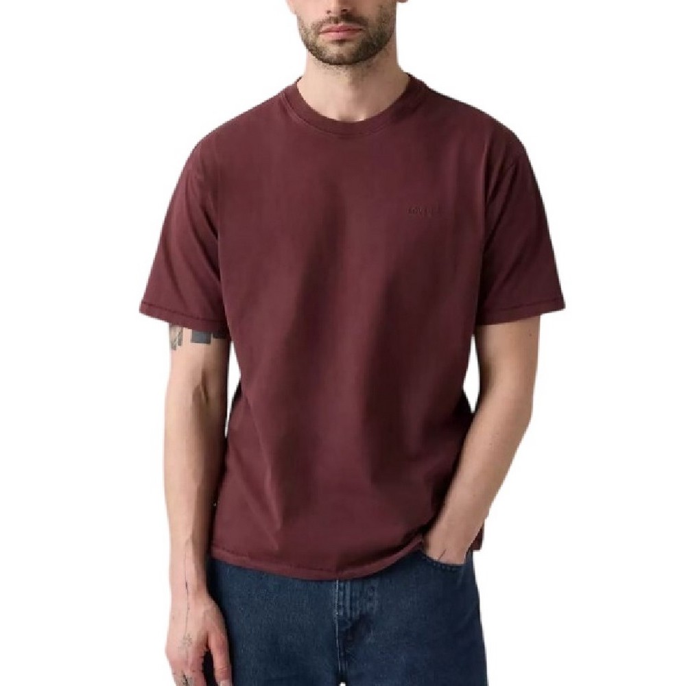 LEVIS RED TAB VINTAGE T-SHIRT ΜΠΛΟΥΖΑ ΑΝΔΡΙΚΗ BORDEAUX