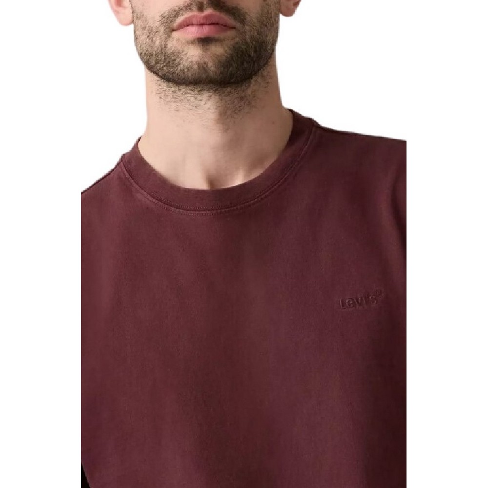 LEVIS RED TAB VINTAGE T-SHIRT ΜΠΛΟΥΖΑ ΑΝΔΡΙΚΗ BORDEAUX