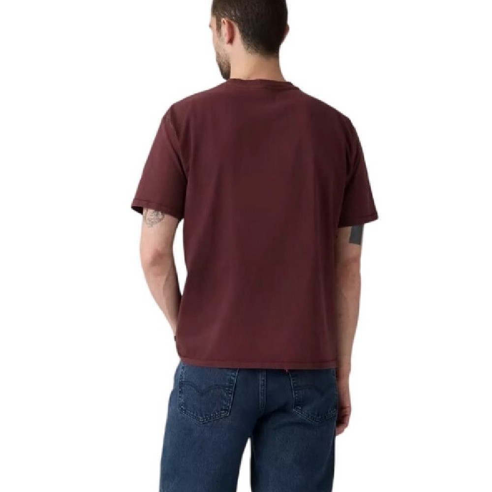LEVIS RED TAB VINTAGE T-SHIRT ΜΠΛΟΥΖΑ ΑΝΔΡΙΚΗ BORDEAUX