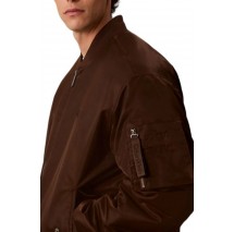 CALVIN KLEIN JEANS NYLON BOMBER JKT ΜΠΟΥΦΑΝ ΑΝΔΡΙΚΟ BROWN