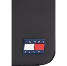 TOMMY JEANS ELEVATED PU REPORTER ΤΣΑΝΤΑ ΑΝΔΡΙΚΗ BLACK