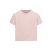 GUESS BASIC MINI LOGO T-SHIRT ΜΠΛΟΥΖΑ ΓΥΝΑΙΚΕΙΑ PINK