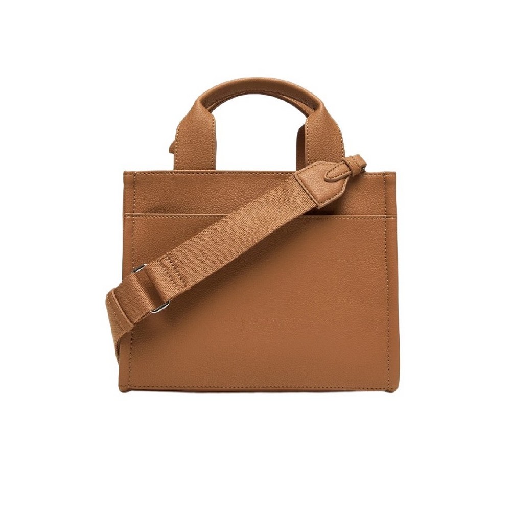 DKNY HADLEE TOTE HANDBAG R53AAC80 ΤΣΑΝΤΑ ΓΥΝΑΙΚΕΙΑ BROWN