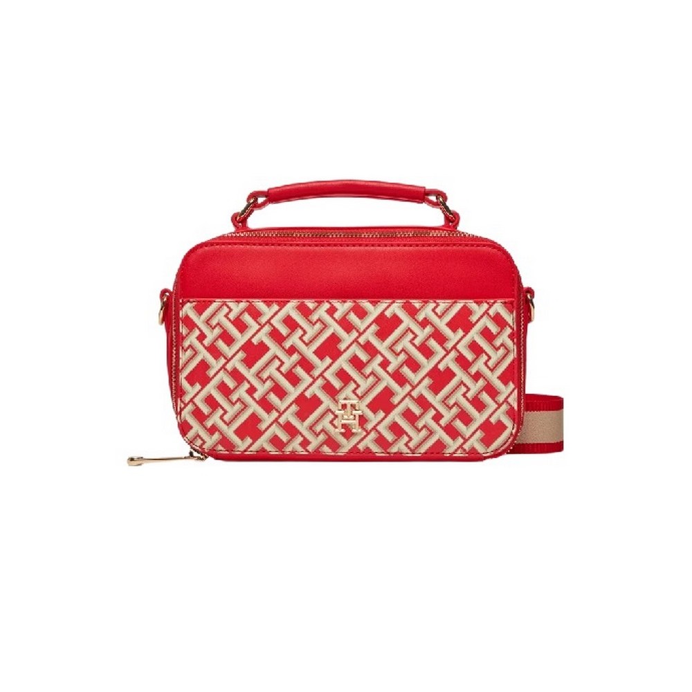 TOMMY HILFIGER CAMERA BAG ΤΣΑΝΤΑ ΓΥΝΑΙΚΕΙΑ RED