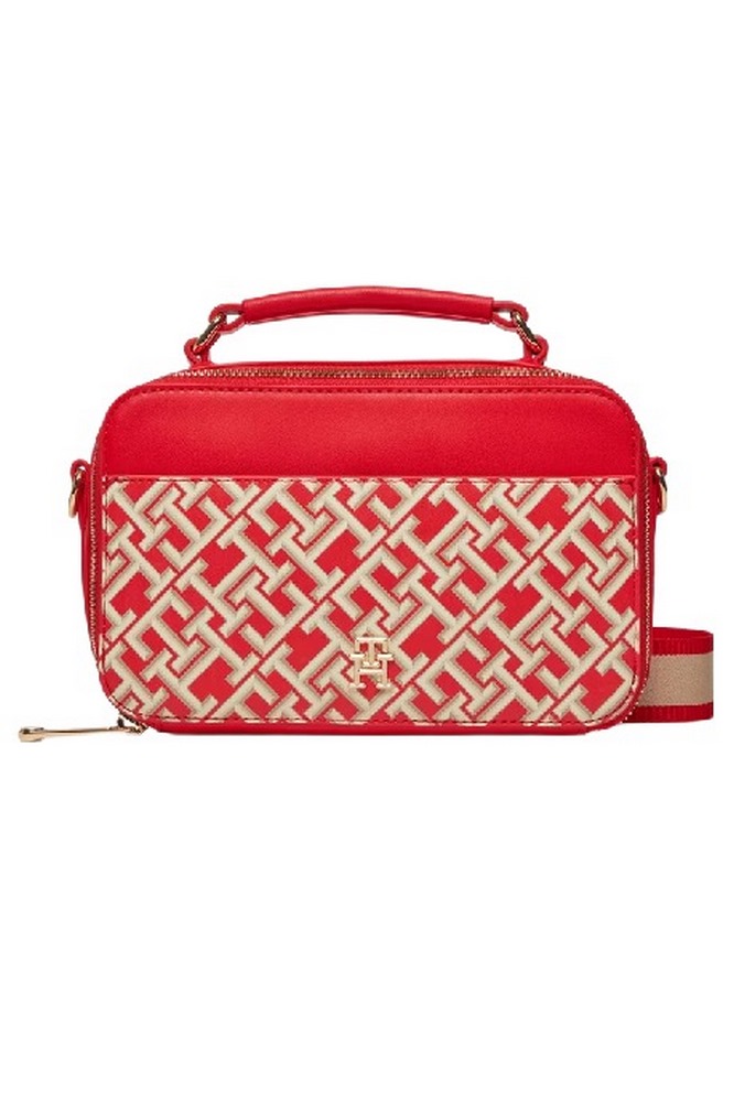 TOMMY HILFIGER CAMERA BAG ΤΣΑΝΤΑ ΓΥΝΑΙΚΕΙΑ RED