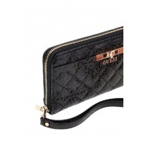 GUESS IDRA SLG LARGE ZIP AROUND ΠΟΡΤΟΦΟΛΙ ΓΥΝΑΙΚΕΙΟ BLACK