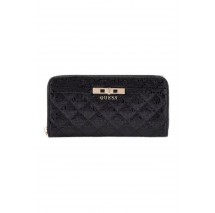 GUESS IDRA SLG LARGE ZIP AROUND ΠΟΡΤΟΦΟΛΙ ΓΥΝΑΙΚΕΙΟ BLACK