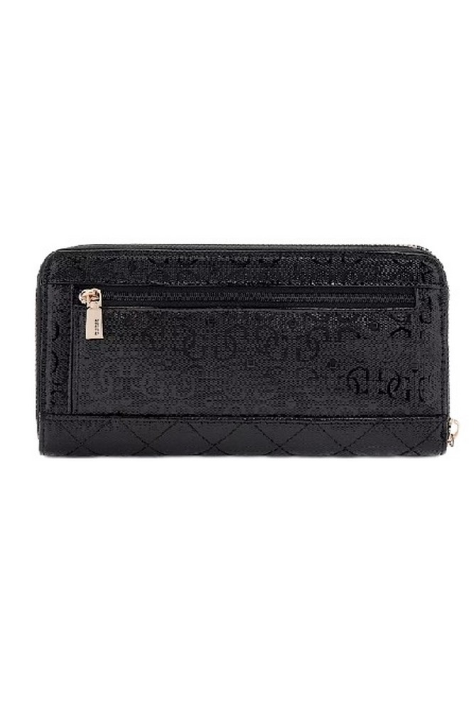 GUESS IDRA SLG LARGE ZIP AROUND ΠΟΡΤΟΦΟΛΙ ΓΥΝΑΙΚΕΙΟ BLACK