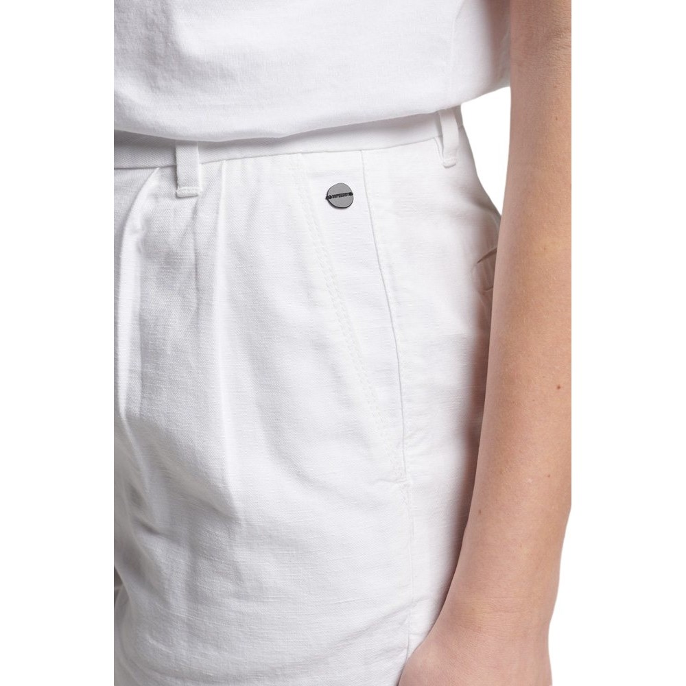 ΣΟΡΤΣ STUDIO LINEN ΓΥΝΑΙΚΕΙΟ SUPERDRY WHITE