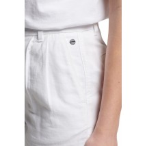 ΣΟΡΤΣ STUDIO LINEN ΓΥΝΑΙΚΕΙΟ SUPERDRY WHITE