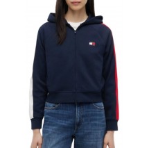 TOMMY JEANS REG BADGE TRACK HOOD EXT ΖΑΚΕΤΑ ΦΟΥΤΕΡ ΓΥΝΑΙΚΕΙΑ NAVY
