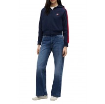 TOMMY JEANS REG BADGE TRACK HOOD EXT ΖΑΚΕΤΑ ΦΟΥΤΕΡ ΓΥΝΑΙΚΕΙΑ NAVY
