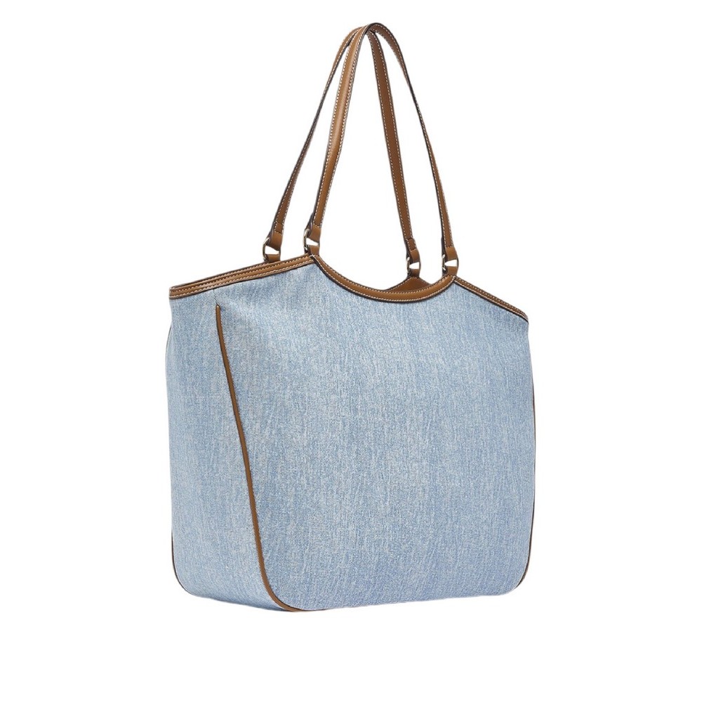 LIU JO FERIELLE TOTE BAG AA6208T377A ΤΣΑΝΤΑ ΓΥΝΑΙΚΕΙΑ DENIM LIGHT