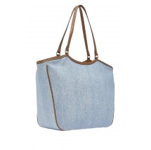 LIU JO FERIELLE TOTE BAG AA6208T377A ΤΣΑΝΤΑ ΓΥΝΑΙΚΕΙΑ DENIM LIGHT