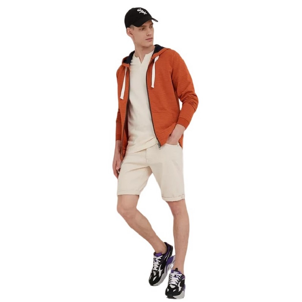 TOM TAILOR 1029758 ΒΕΡΜΟΥΔΑ ΑΝΔΡΙΚΗ ECRU