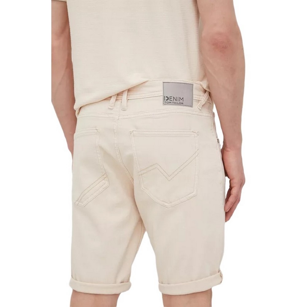 TOM TAILOR 1029758 ΒΕΡΜΟΥΔΑ ΑΝΔΡΙΚΗ ECRU