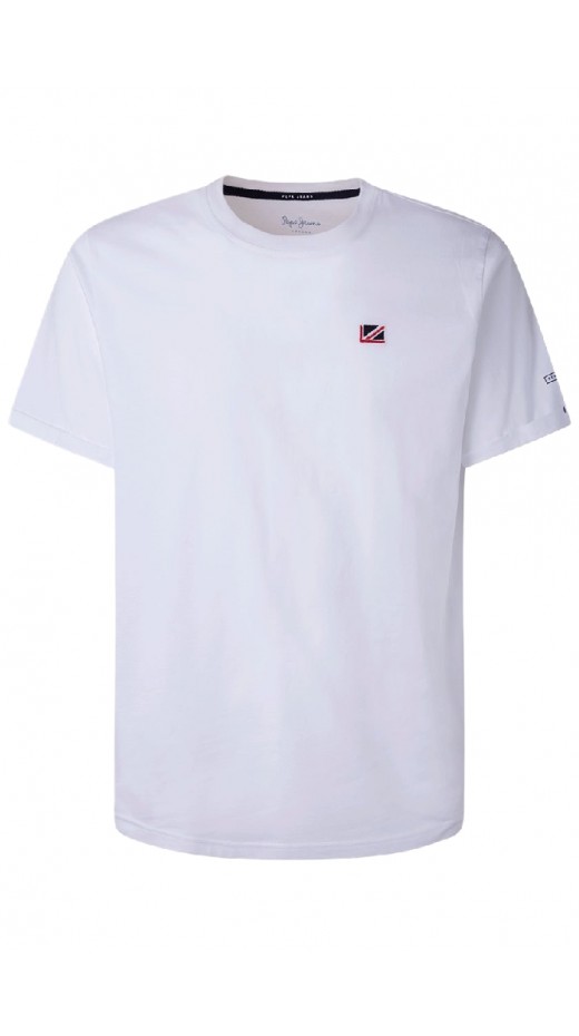 T-SHIRT ACKLEY ΑΝΔΡΙΚΟ PEPE JEANS LONDON WHITE