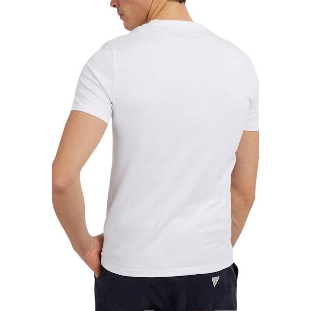 GUESS AIDY T-SHIRT ΜΠΛΟΥΖΑ ΑΝΔΡΙΚΗ WHITE