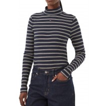 TOMMY JEANS ESSENTIAL MOCK NECK ΜΠΛΟΥΖΑ ΜΑΚΡΥΜΑΝΙΚΗ ΓΥΝΑΙΚΕΙΑ NAVY