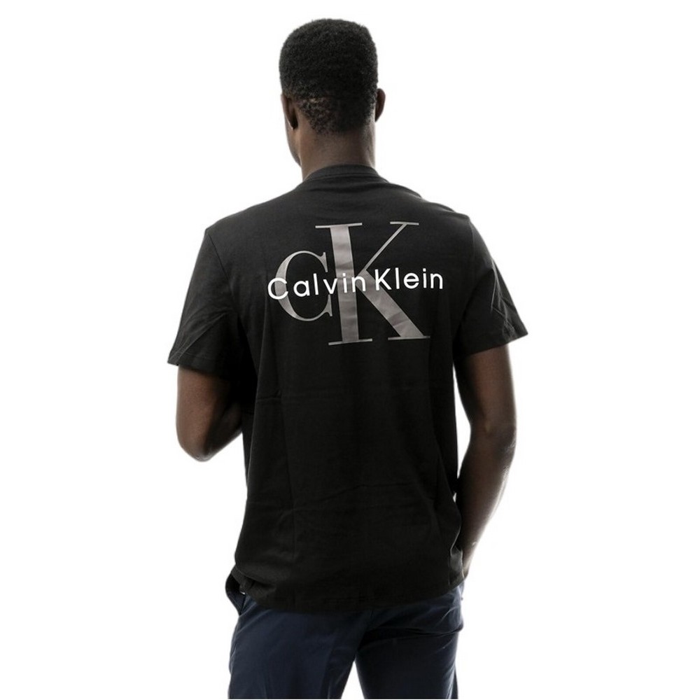 CALVIN KLEIN JEANS 30S CLASSIC BACK MONOLOGO T-SHIRT ΜΠΛΟΥΖΑ ΑΝΔΡΙΚΗ BLACK
