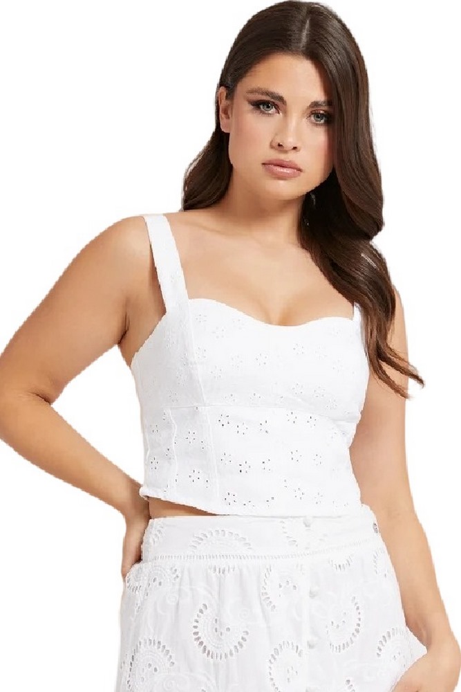ΤΟΠ  ΓΥΝΑΙΚΕΙΟ GUESS WHITE