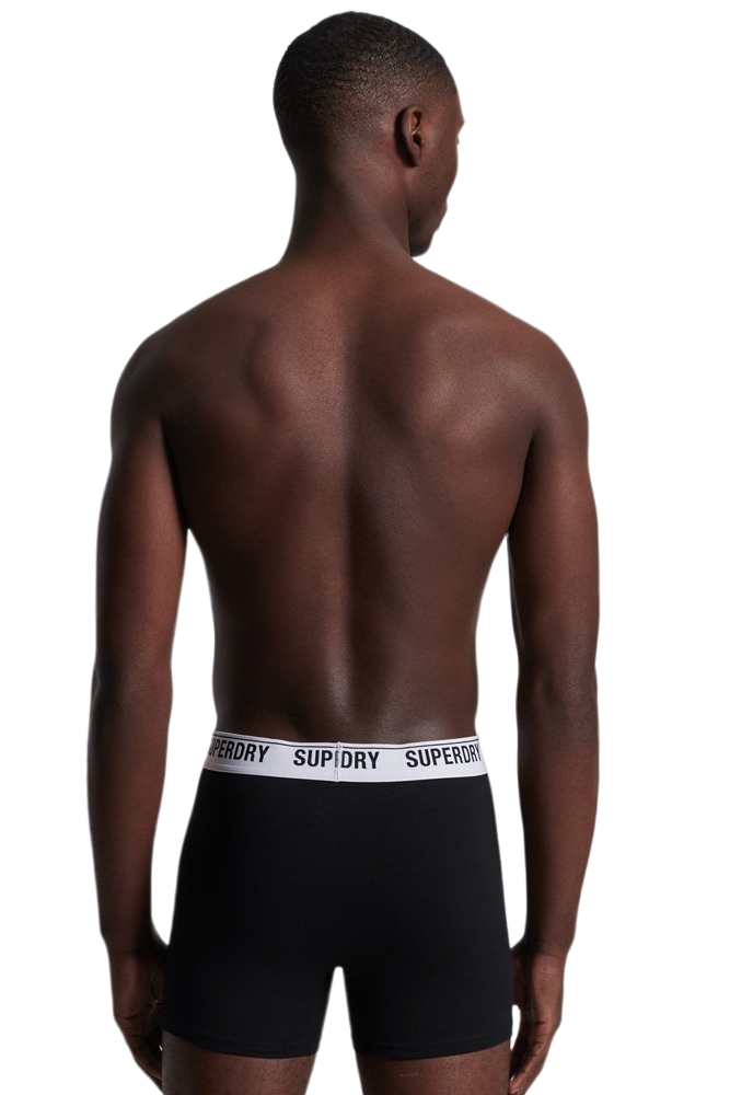 SUPERDRY TRUNK MULTI TRIPLE PACK ΕΣΩΡΟΥΧΟ ΑΝΔΡΙΚΟ BLACK/WHITE