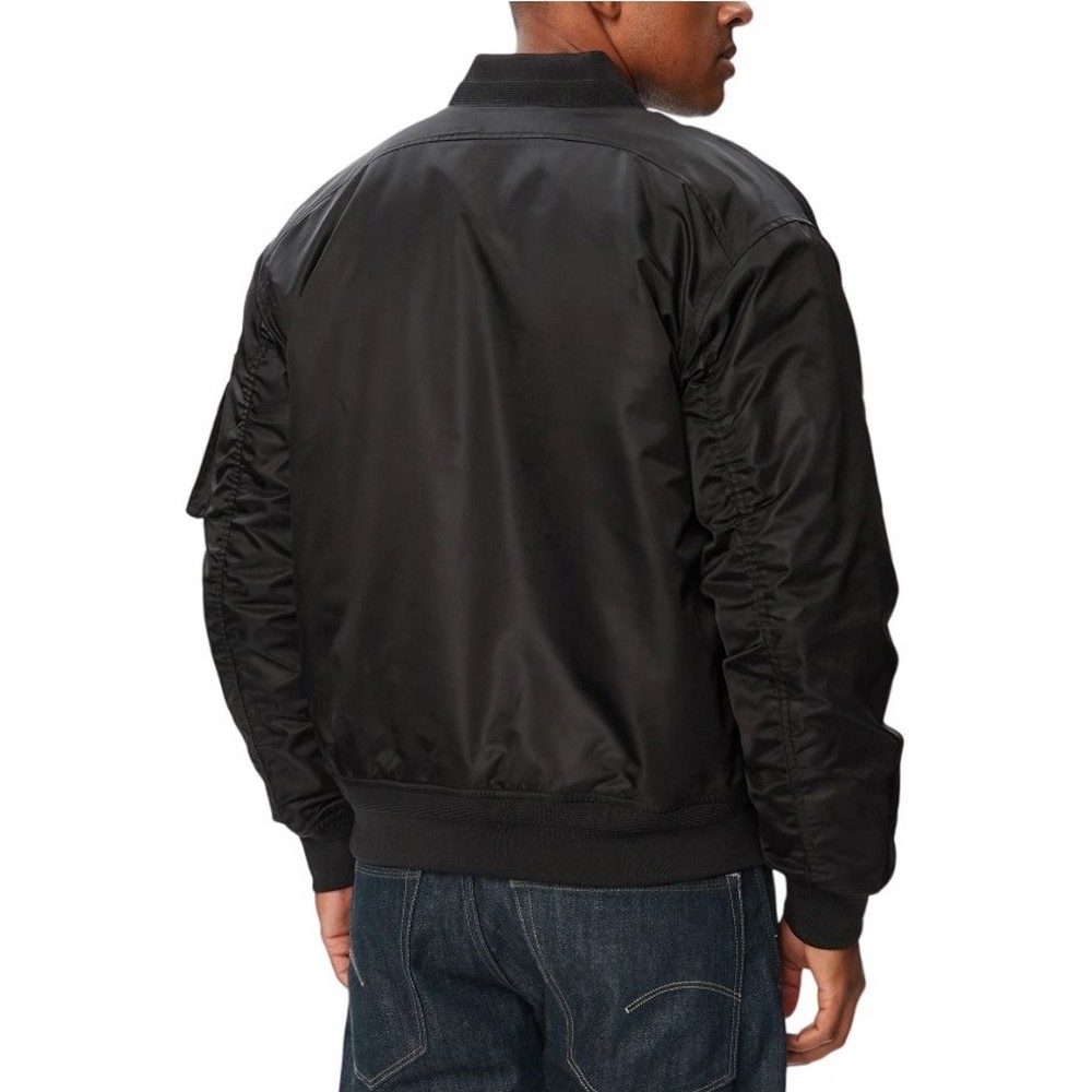 CALVIN KLEIN JEANS NYLON BOMBER JKT ΜΠΟΥΦΑΝ ΑΝΔΡΙΚΟ BLACK