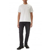 CALVIN KLEIN JEANS MONOGRAM 20S EASY T-SHIRT ΜΠΛΟΥΖΑ ΑΝΔΡΙΚΗ BRIGHT WHITE