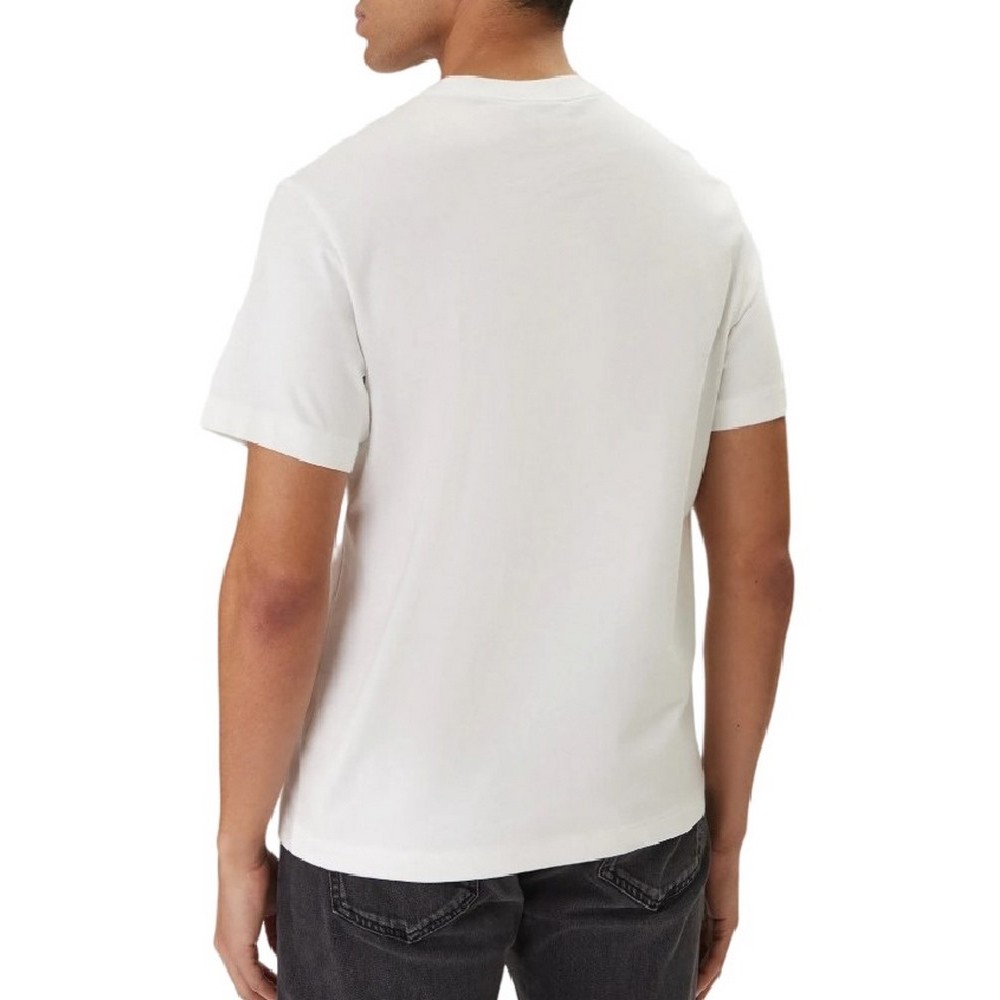 CALVIN KLEIN JEANS MONOGRAM 20S EASY T-SHIRT ΜΠΛΟΥΖΑ ΑΝΔΡΙΚΗ BRIGHT WHITE
