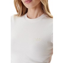 TOMMY JEANS SLIM SH SCRIPT TEE T-SHIRT ΜΠΛΟΥΖΑ ΓΥΝΑΙΚΕΙΑ WHITE