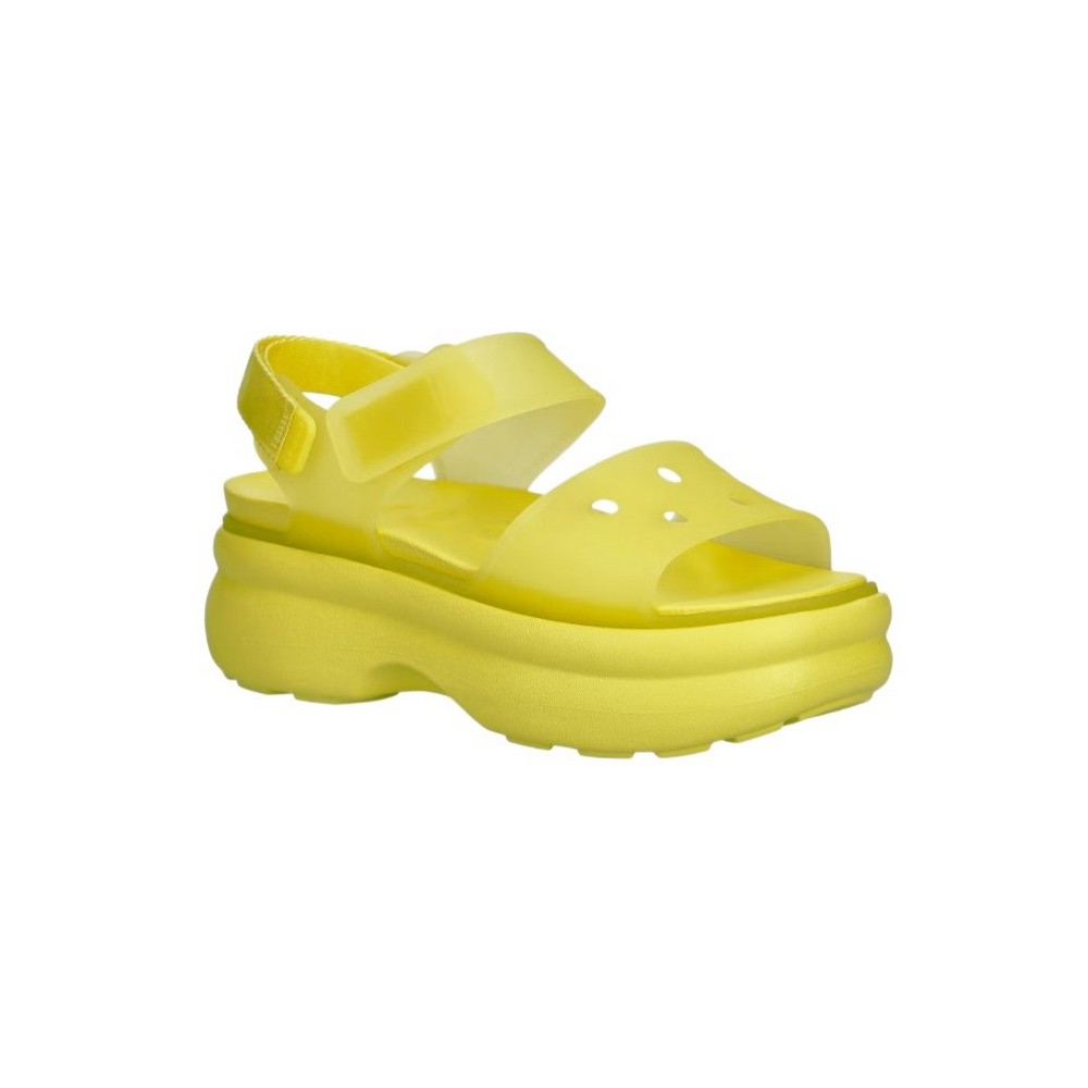 CROCS SOHO FROSTED Y STRAP 212651 ΠΕΔΙΛΟ ΓΥΝΑΙΚΕΙΟ LIME