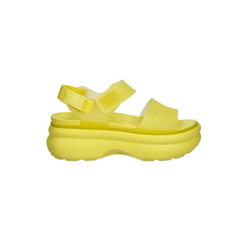 CROCS SOHO FROSTED Y STRAP 212651 ΠΕΔΙΛΟ ΓΥΝΑΙΚΕΙΟ LIME