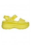CROCS SOHO FROSTED Y STRAP 212651 ΠΕΔΙΛΟ ΓΥΝΑΙΚΕΙΟ LIME