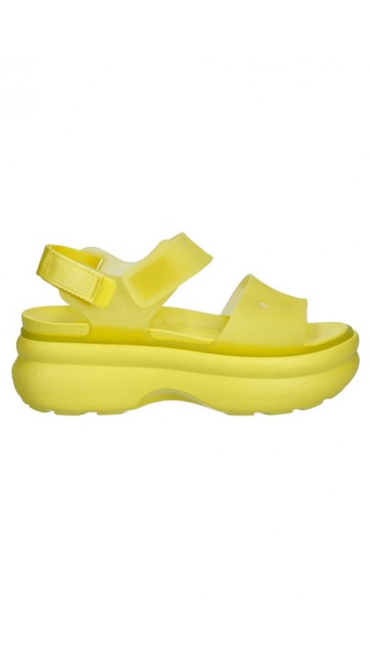 CROCS SOHO FROSTED Y STRAP 212651 ΠΕΔΙΛΟ ΓΥΝΑΙΚΕΙΟ LIME