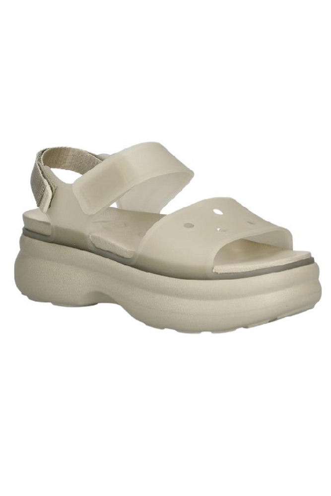 CROCS SOHO FROSTED Y STRAP 212651 ΠΕΔΙΛΟ ΓΥΝΑΙΚΕΙΟ BEIGE