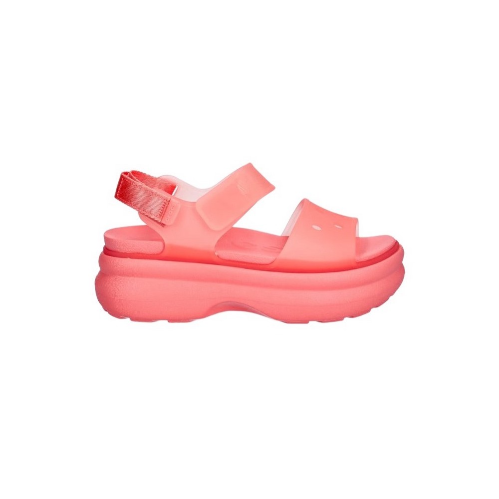 CROCS SOHO FROSTED Y STRAP 212651 ΠΕΔΙΛΟ ΓΥΝΑΙΚΕΙΟ PINK