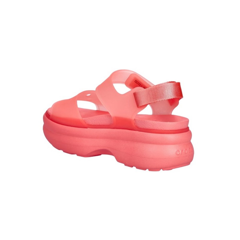 CROCS SOHO FROSTED Y STRAP 212651 ΠΕΔΙΛΟ ΓΥΝΑΙΚΕΙΟ PINK