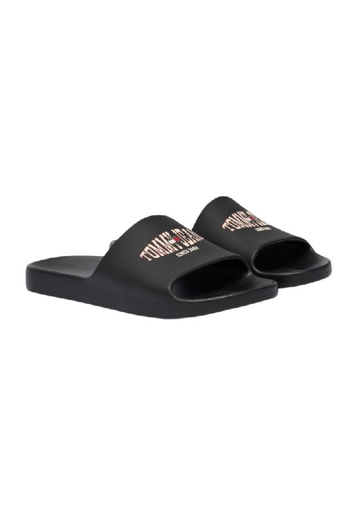 TOMMY JEANS INJECTED SANDAL ΠΑΝΤΟΦΛΑ ΑΝΔΡΙΚΗ BLACK
