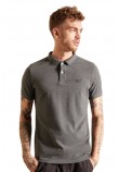 ΜΠΛΟΥΖΑ POLO ΜΠΛΟΥΖΑ ΑΝΔΡΙΚΗ  SUPERDRY DARK GREY