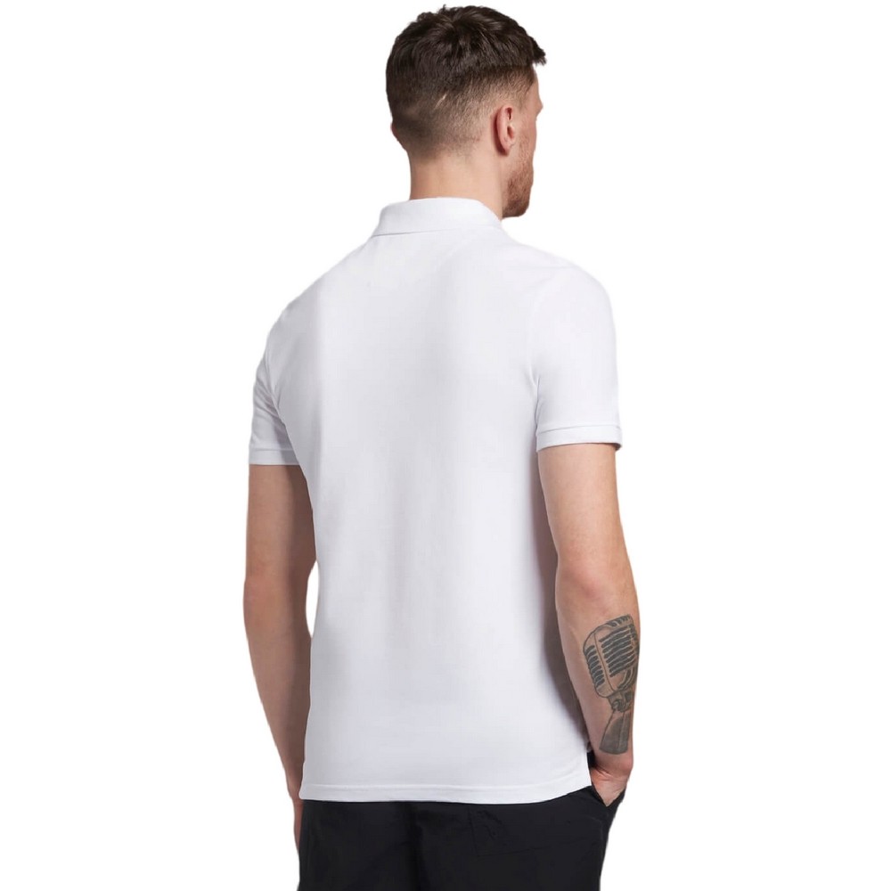 ΜΠΛΟΥΖΑ POLO  ΑΝΔΡΙΚΟ LYLE AND SCOTT WHITE