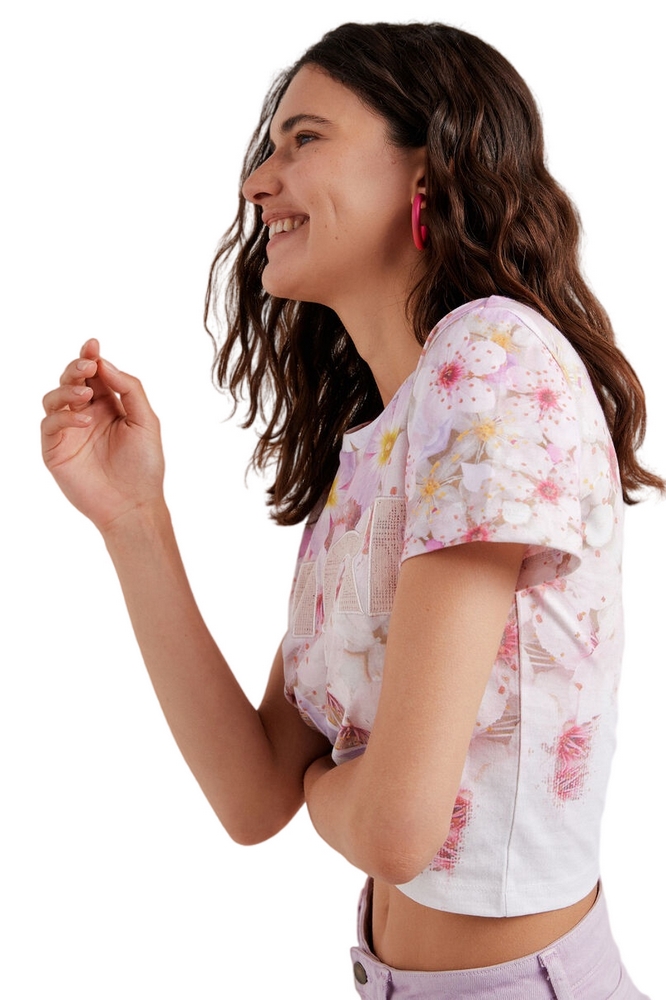 T-SHIRT  ΓΥΝΑΙΚΕΙΑ DESIGUAL PINK