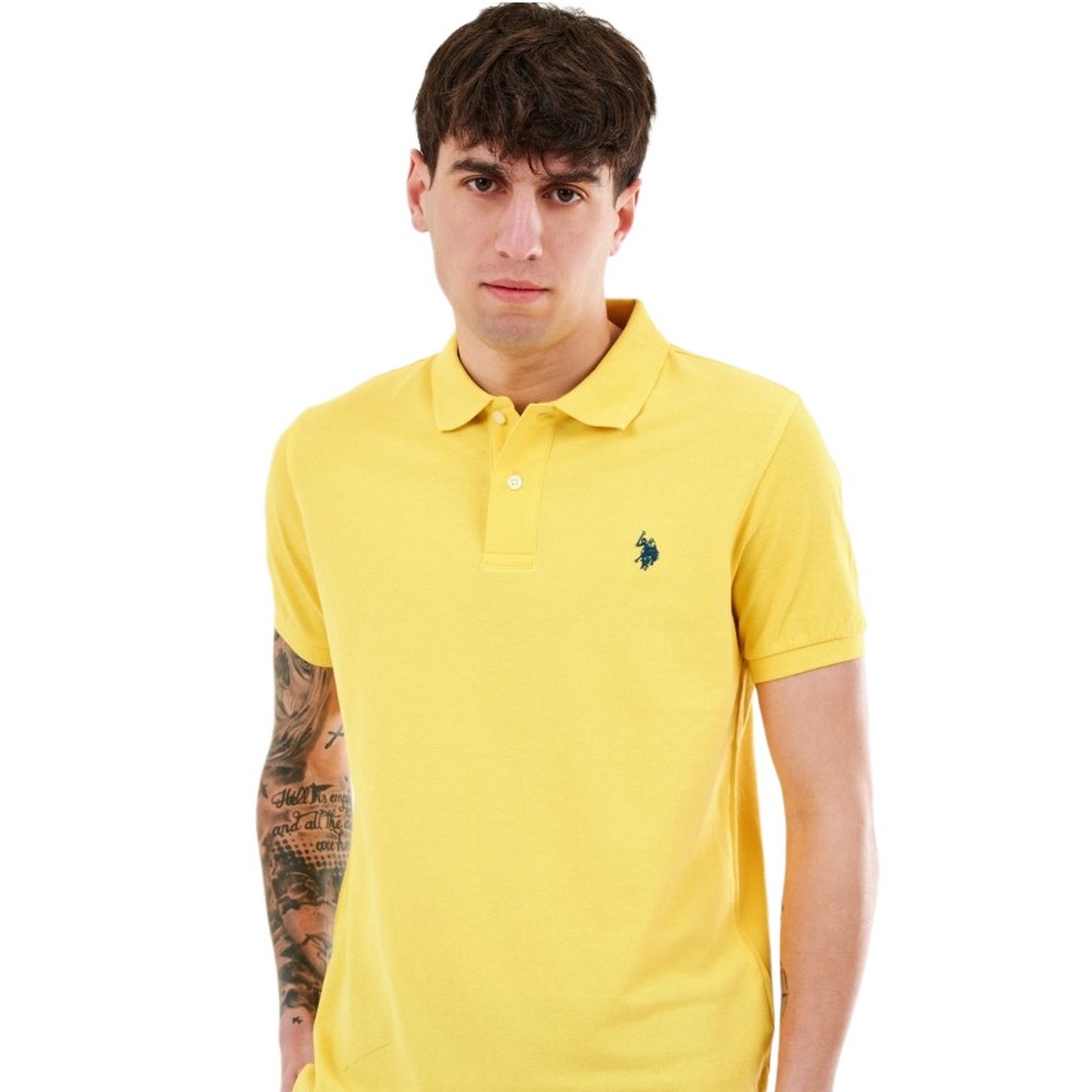 ΜΠΛΟΥΖΑ POLO  ΑΝΔΡΙΚΗ U.S POLO ASSN. YELLOW