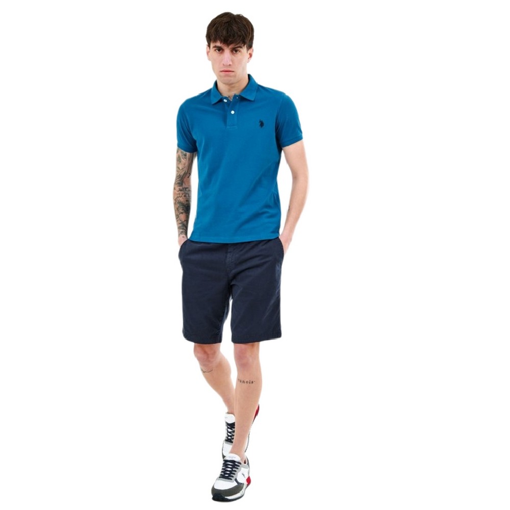 ΜΠΛΟΥΖΑ POLO  ΑΝΔΡΙΚΗ U.S POLO ASSN. PETROL
