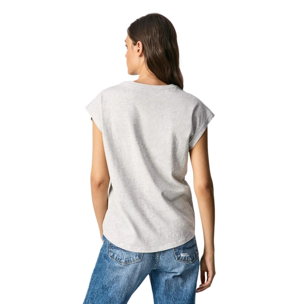 T-SHIRT ΓΥΝΑΙΚΕΙΟ PEPE JEANS LONDON GREY