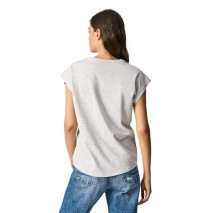 T-SHIRT ΓΥΝΑΙΚΕΙΟ PEPE JEANS LONDON GREY